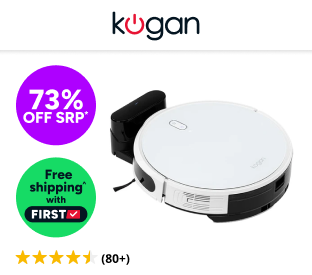 Kogan SmarterHome™ LX14 Laser Robot Vacuum Cleaner and Mop Product Image