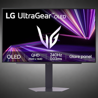 LG UltraGear OLED GX7 27GX704A-B 27 Zoll WQHD Gaming-Monitor, 240, OLED,  Adaptive Sync