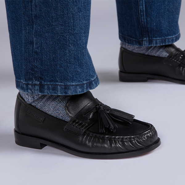 Shop Omar - Men's Tassle Moccasin Loafer