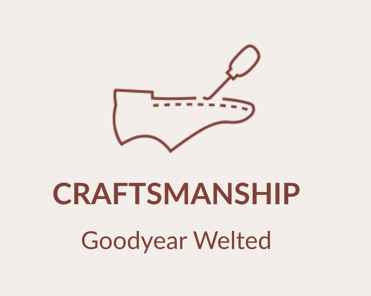 Goodyear welted construction