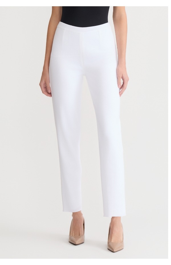 Knit Straight-Leg Pants