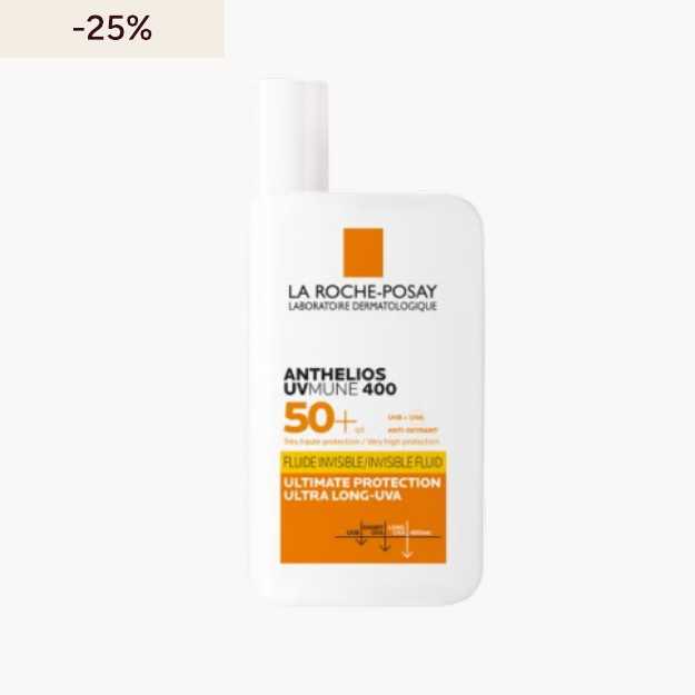 La Roche-Posay Anthelios UVMune 400 Invisible Fluid SPF50+ Crema solare 50ml