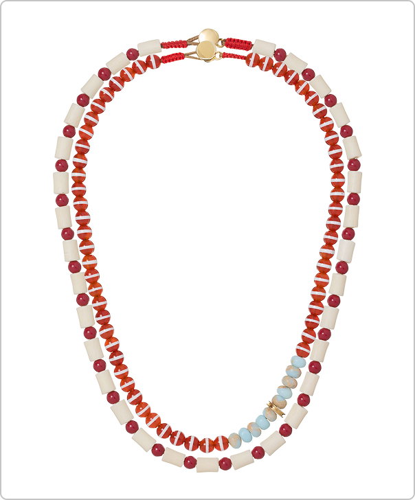 The Paprika Necklace Duo