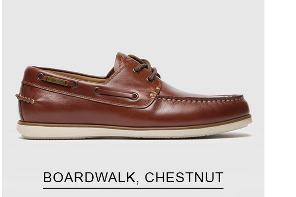 Shop Boardwalk Boat Shoe, Chestnut online and instore at Rodd & Gunn
