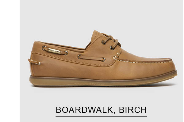 Shop Boardwalk Boat Shoe, Birch online and instore at Rodd & Gunn
