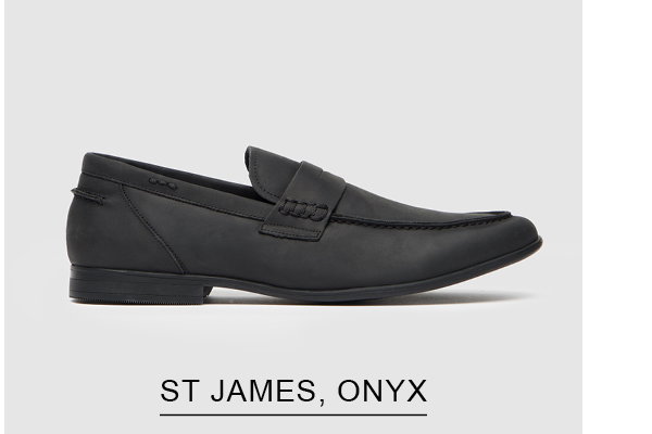 Shop St James Loafer, Onyx online and instore at Rodd & Gunn