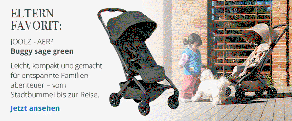 Eltern Favorit: Buggy Joolz - Aer²  Leicht, kompakt und gemacht für entspannte Familienabenteuer – vom Stadtbummel bis zur Reise.