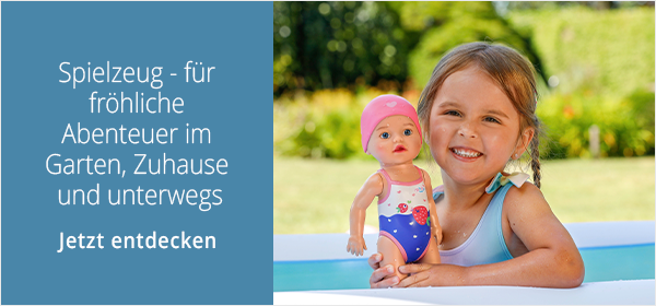 Spielzeug - für fröhliche Abenteuer im Garten, Zuhause und unterwegs