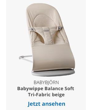  BabyBjörn - Babywippe Balance Soft Tri-Fabric beige