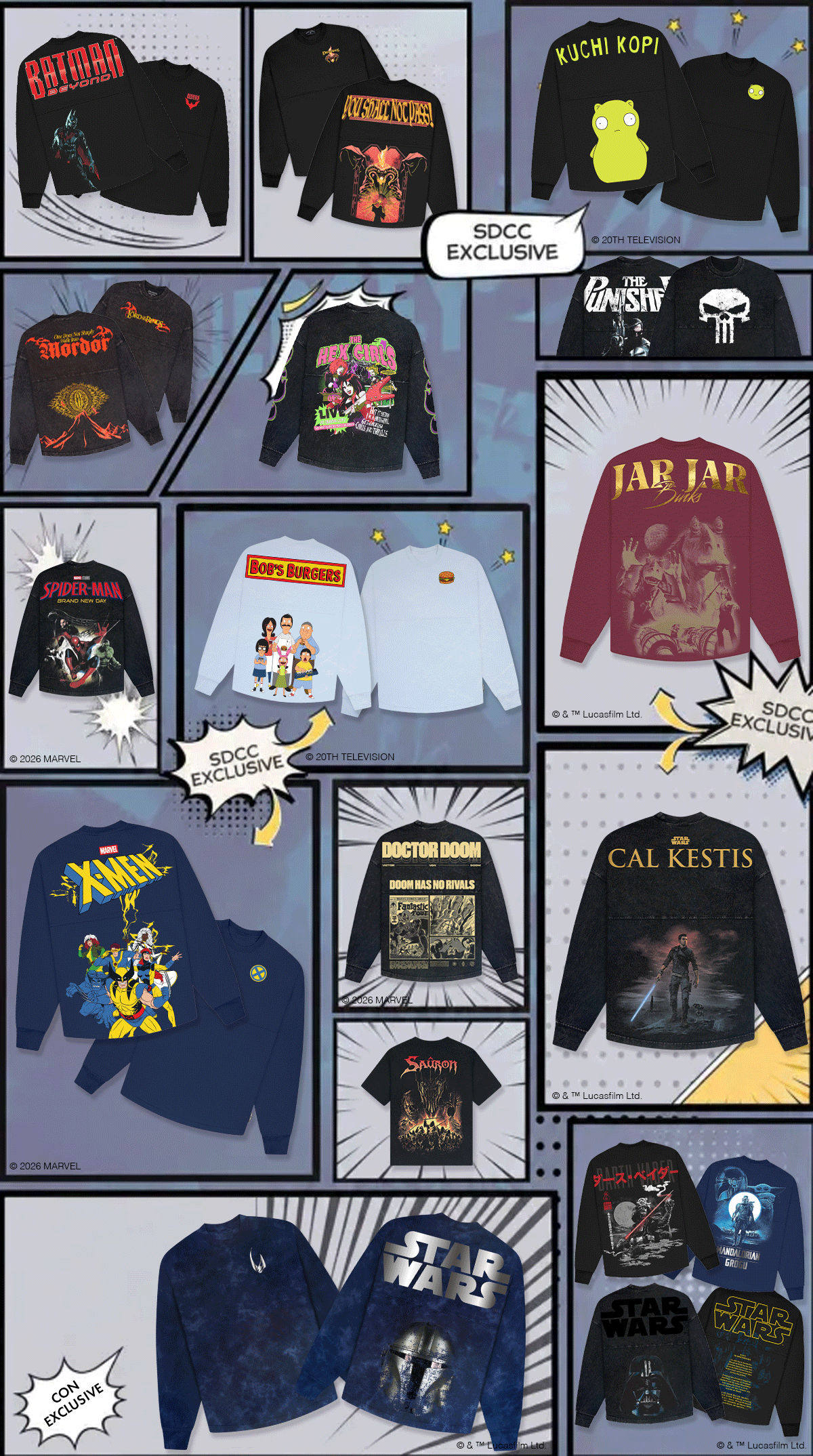 Spirit Jersey x San Diego Comic Con