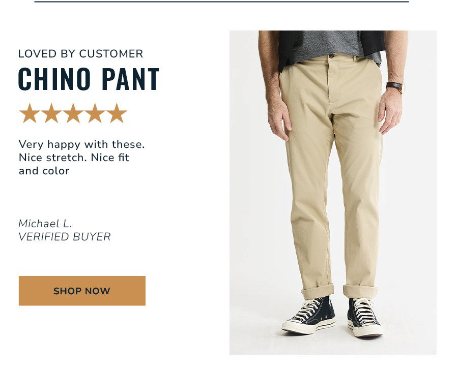CHINO PANT REVIEW