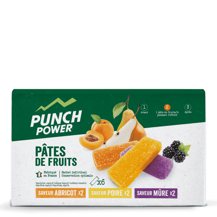 Image of Pâtes de Fruits Energétiques - Lot de 12 x 6 - Saveur Multifruits