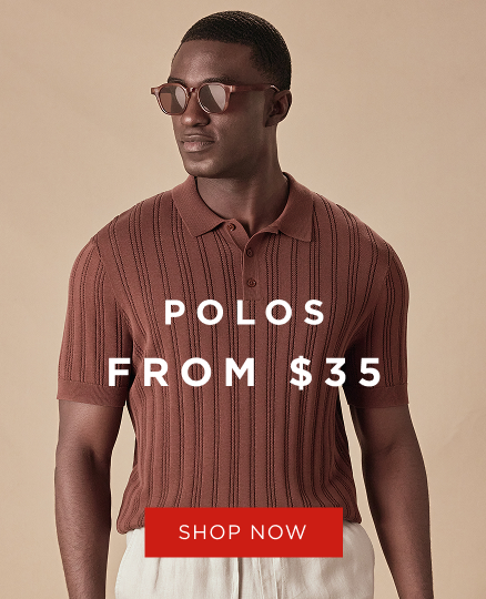 Polos from $35