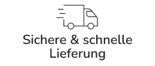 Sichere und schnelle Lieferung