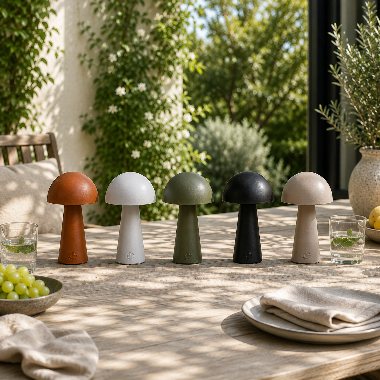 Arvento – Rechargeable mushroom lamp
