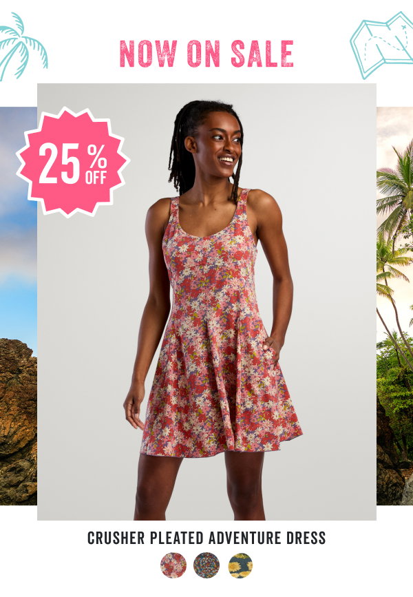 Shop the Crusher Pleated Adventure Dress