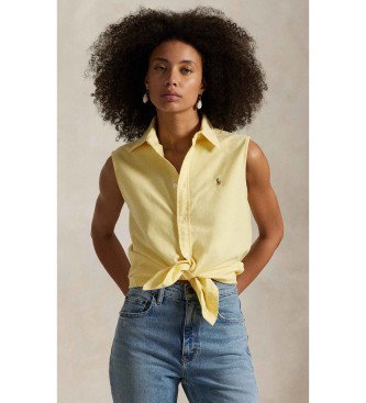 Camisa sin Mangas amarillo