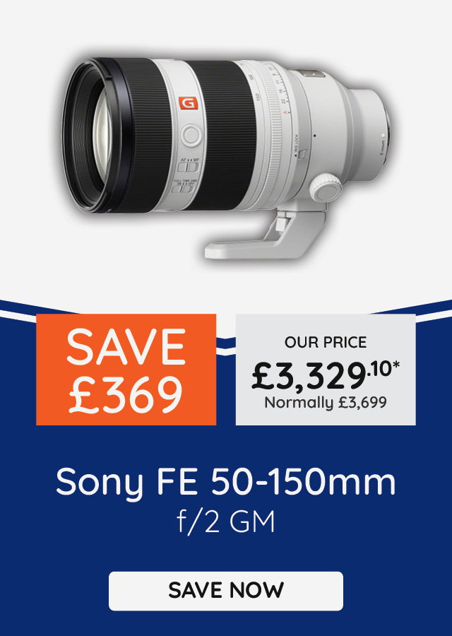 Sony FE 50-150mm f/2 GM