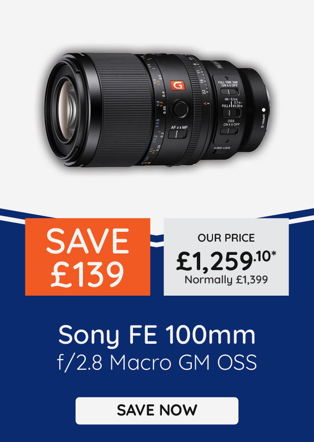 Sony FE 100mm f/2.8 Macro GM OSS