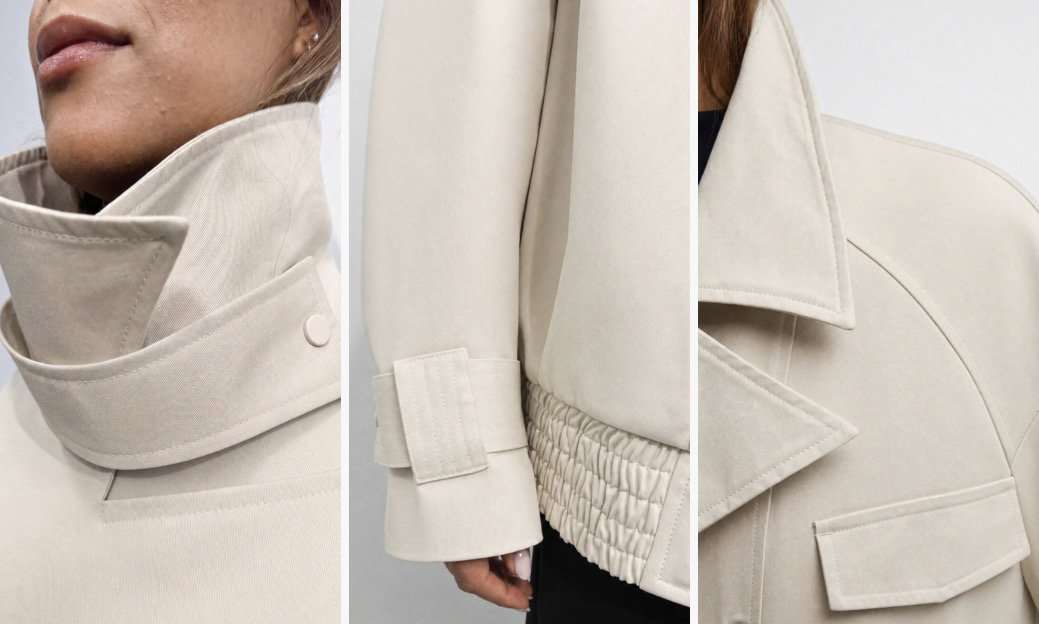 Stanley Funnel Neck Jacket