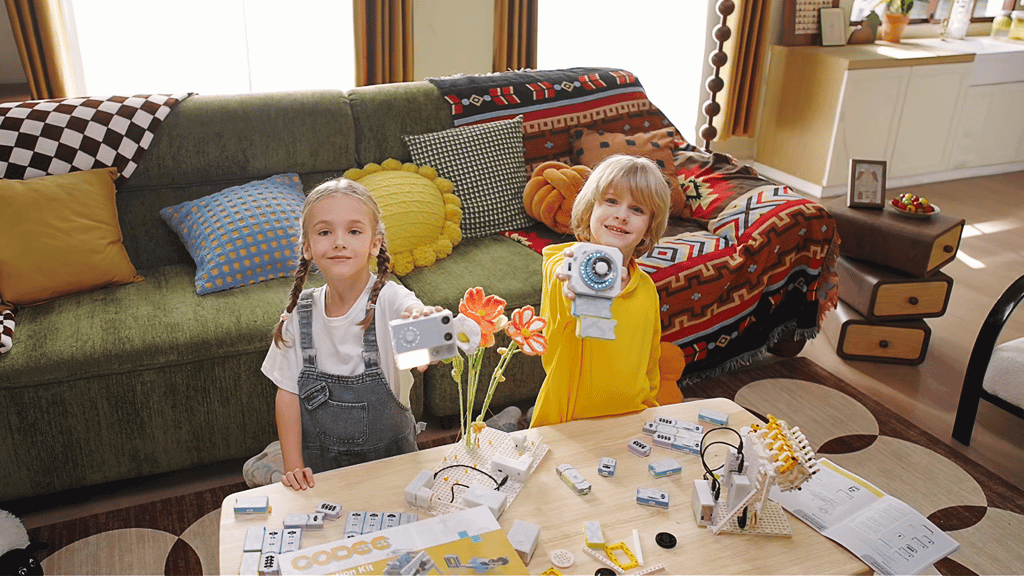 CODEE robot build in action
