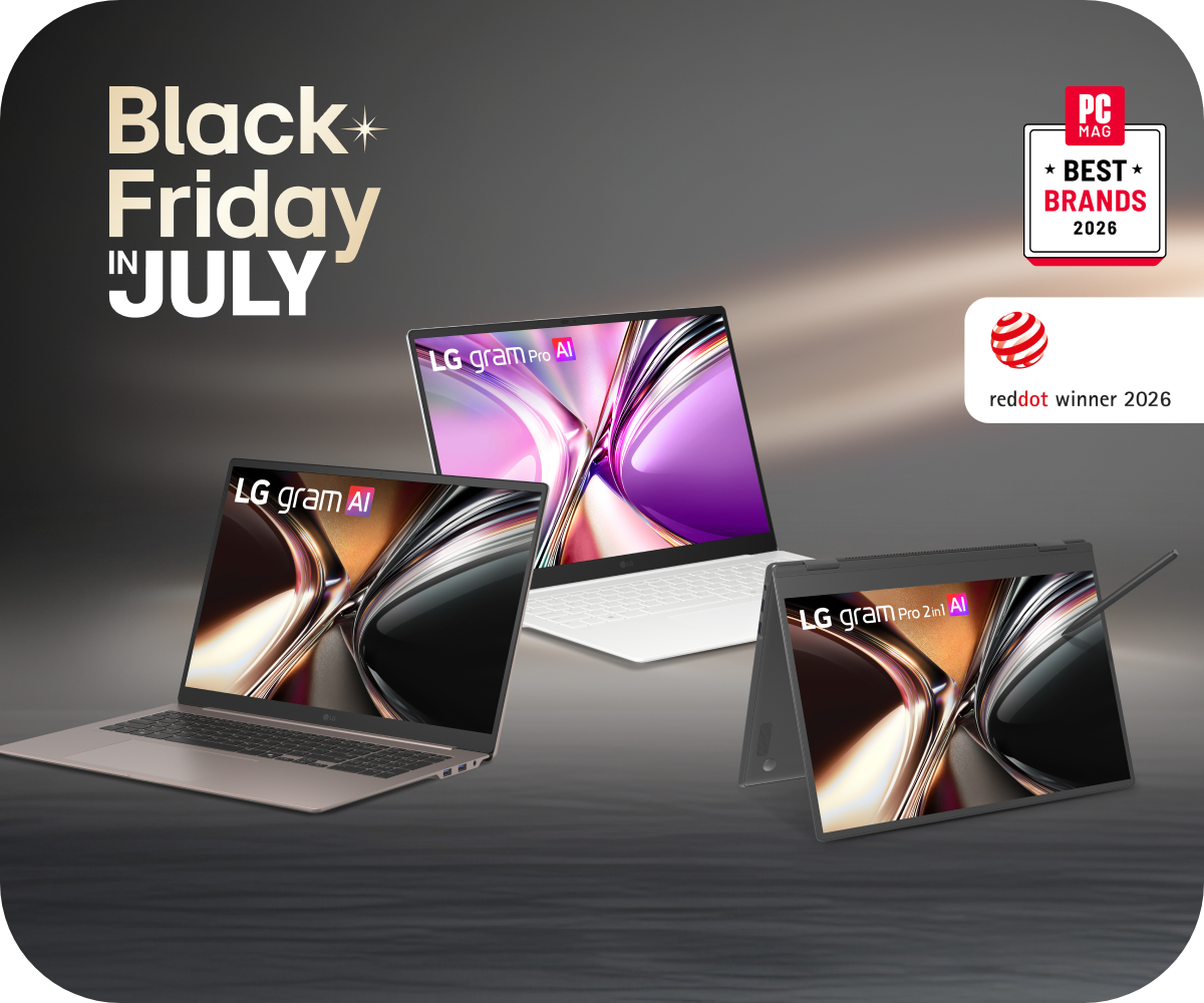 Black Friday In July LG Laptops Image