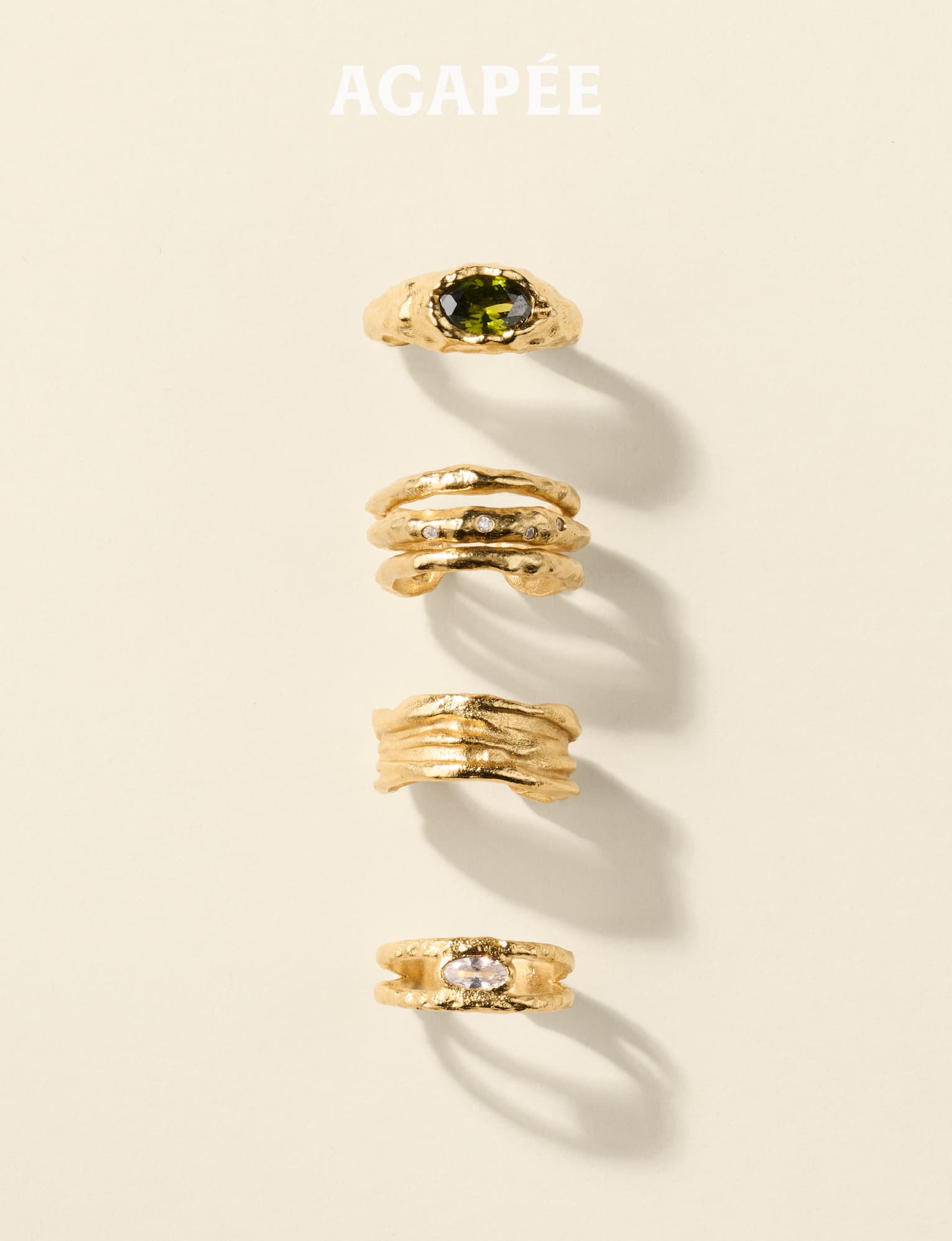 Agapée — The Ornata Collection of gold ear cuffs
