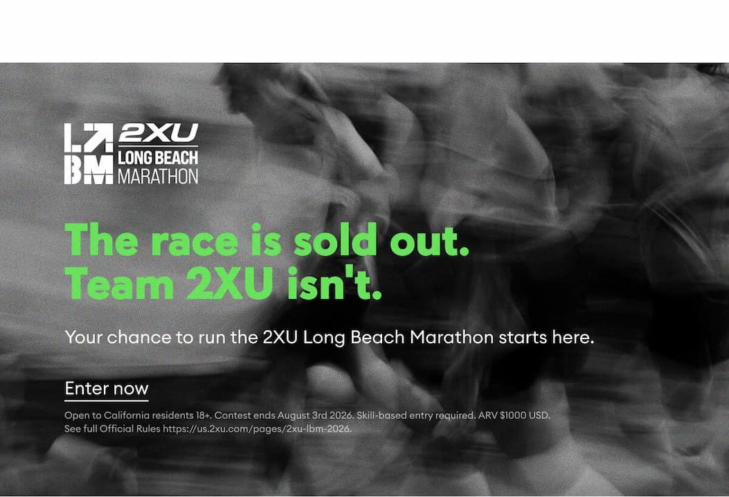 The race is sold out. Team 2XU isn't. 