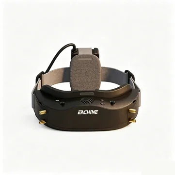 Eachine EV300D FPV Goggles 1280×960 LCoS HD Display, 42° FOV, Dual True Diversity, IPD 56-72mm, -8 to +3 Diopter, DVR, Fan, 2S-6S for Racing Freestyle Drone
