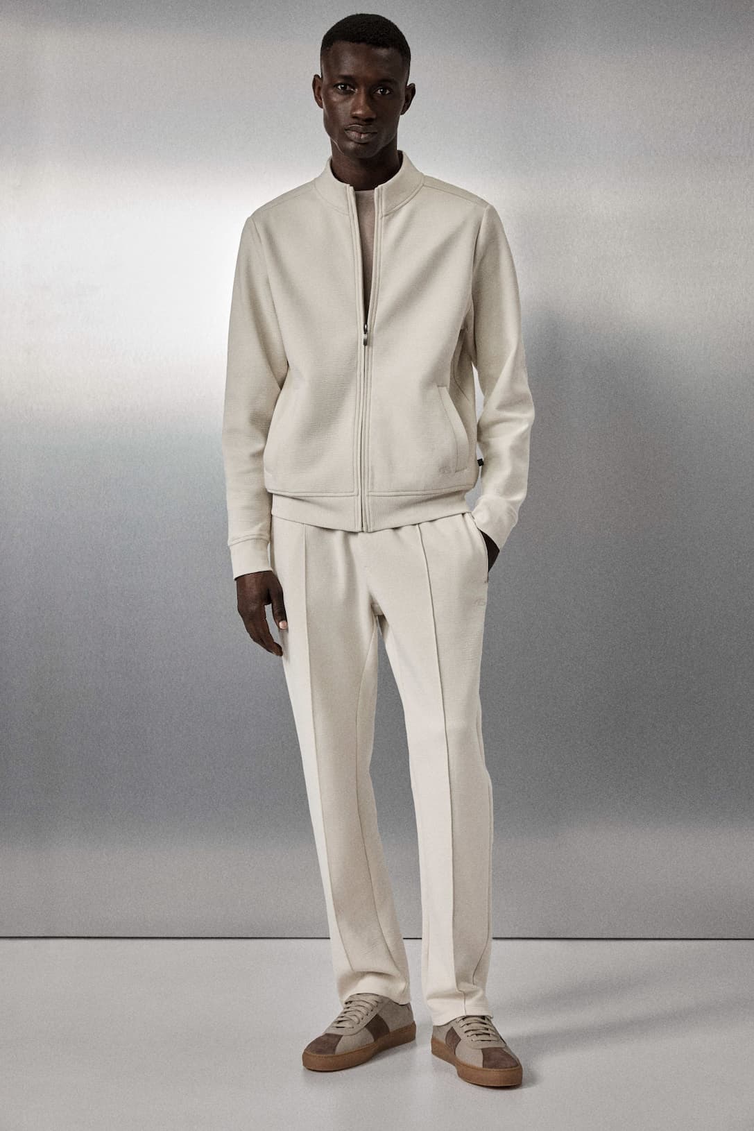Kenji Full Zip in Swan