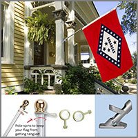State Flag Spinning Pole Kit