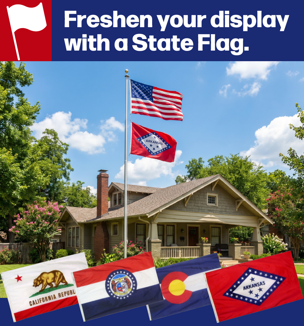 Freshen Your Display with a State Flag