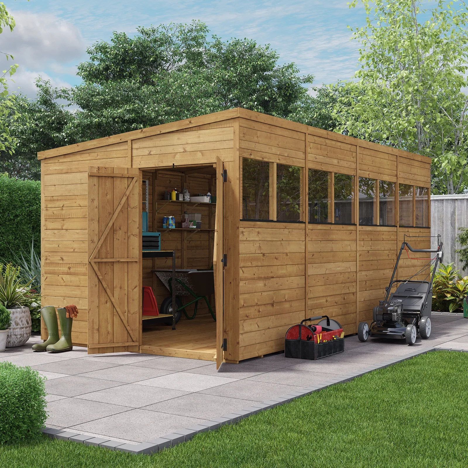 Image of BillyOh Pent Shed