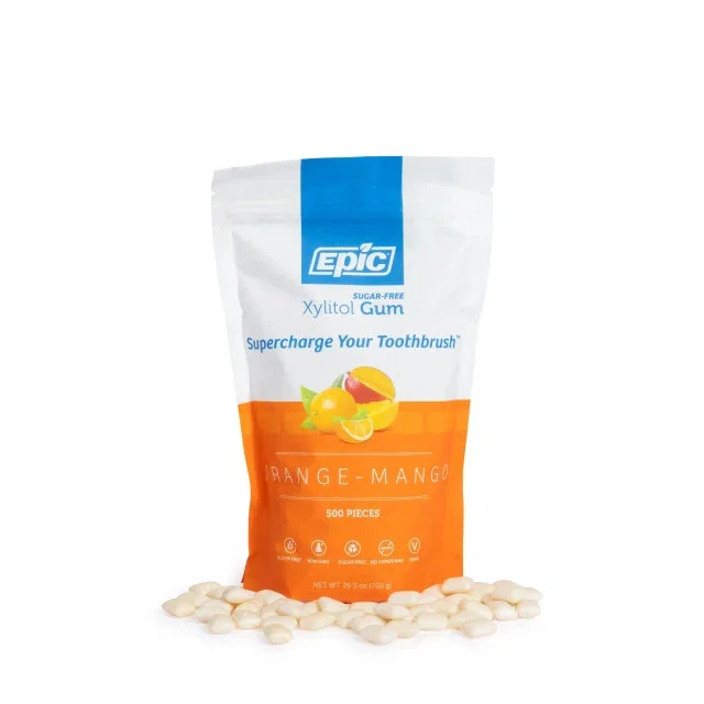 Epic Orange Mango Dental Gum 500ct
