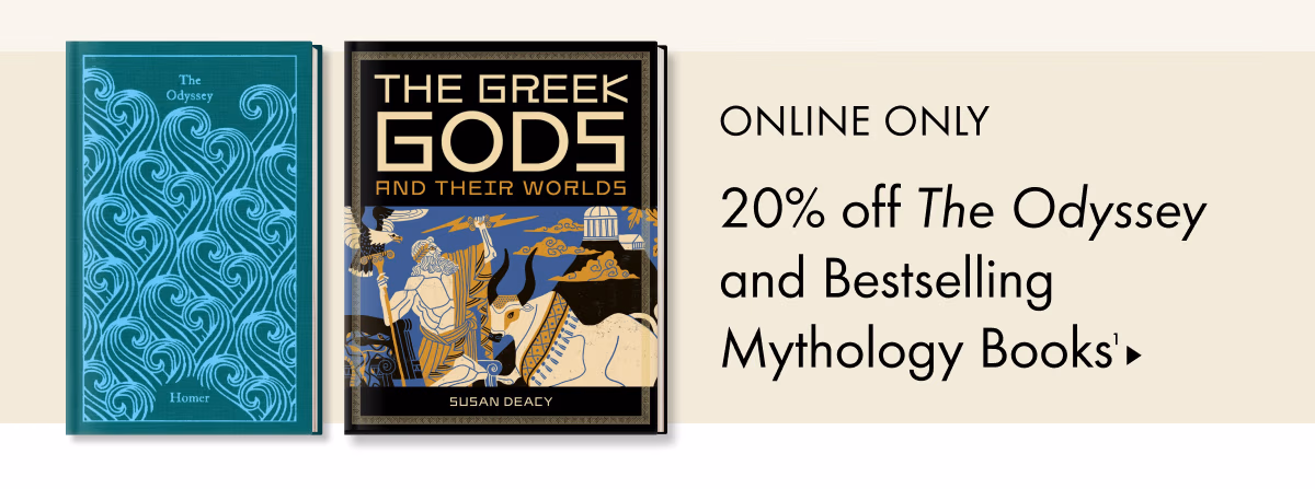 ONLINE ONLY | 20% off The Odyssey and Bestselling Mythology Books