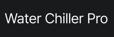 Water Chiller Pro