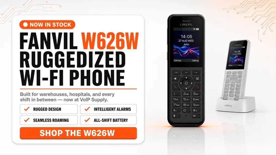 Fanvil W626W Ruggedized Wi-Fi Phone