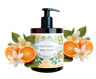 Jabón líquido 500ml Flor de naranjo