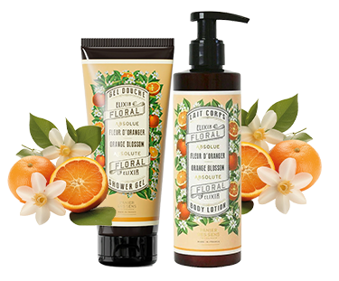Set Flor de Naranjo Gel de ducha 200 ml y loción corporal 250ml Panier des Sens