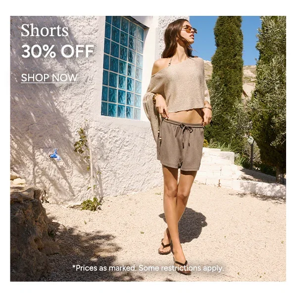 Shorts 30% off