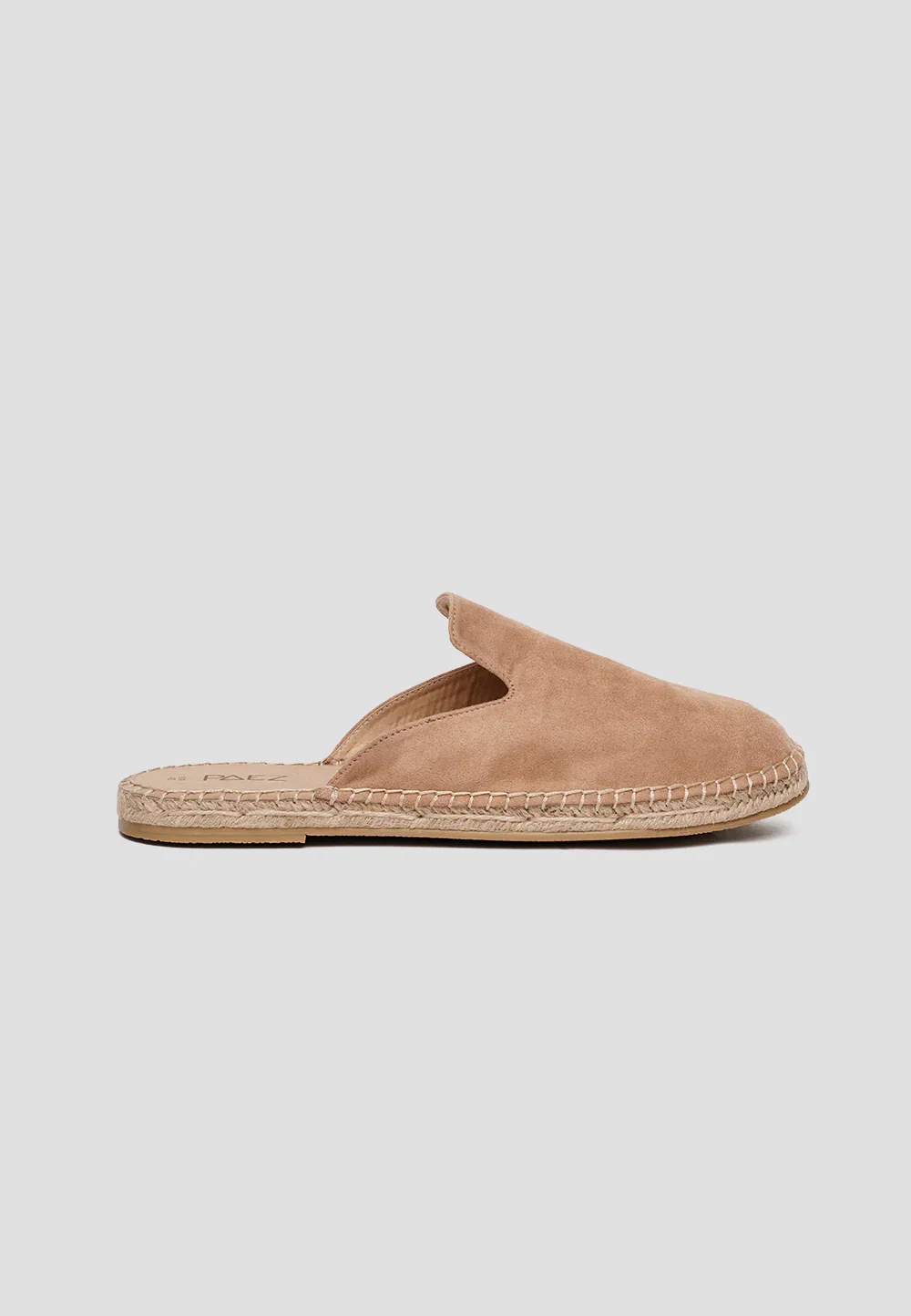 Mule Vegan Suede Sand