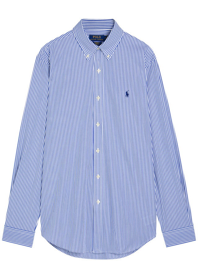 POLO RALPH LAUREN Striped stretch-cotton shirt