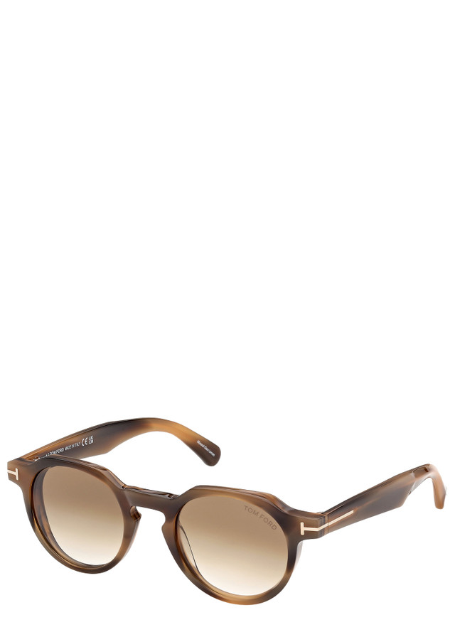 TOM FORD Thomas round-frame sunglasses
