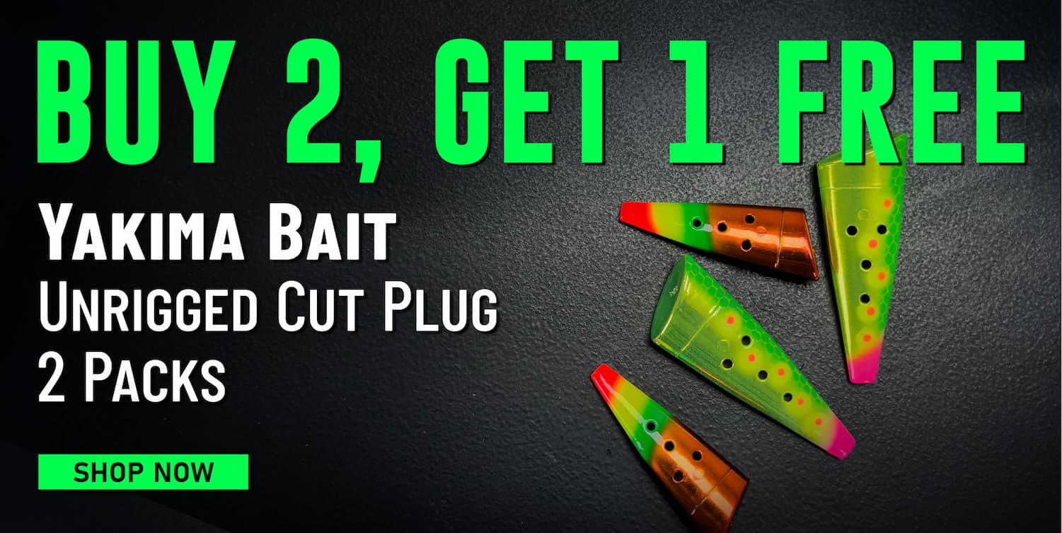 Buy 2, Get 1 Free Yakima Bait Unrigged Cut Plug - 2 Packs Shop Now