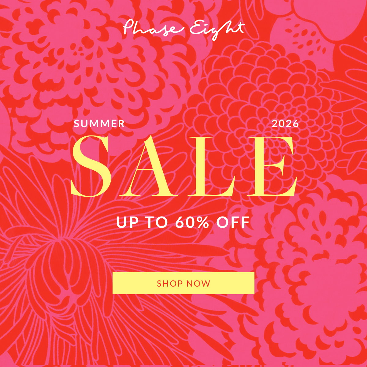 UP TO 60% OFF SUMMER SALE + EXTRA 10% OFF SAL