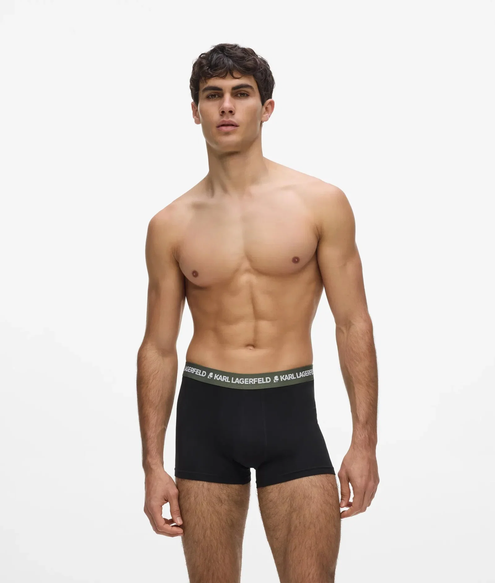 Image of Contrast waistband trunks – 5 pack
