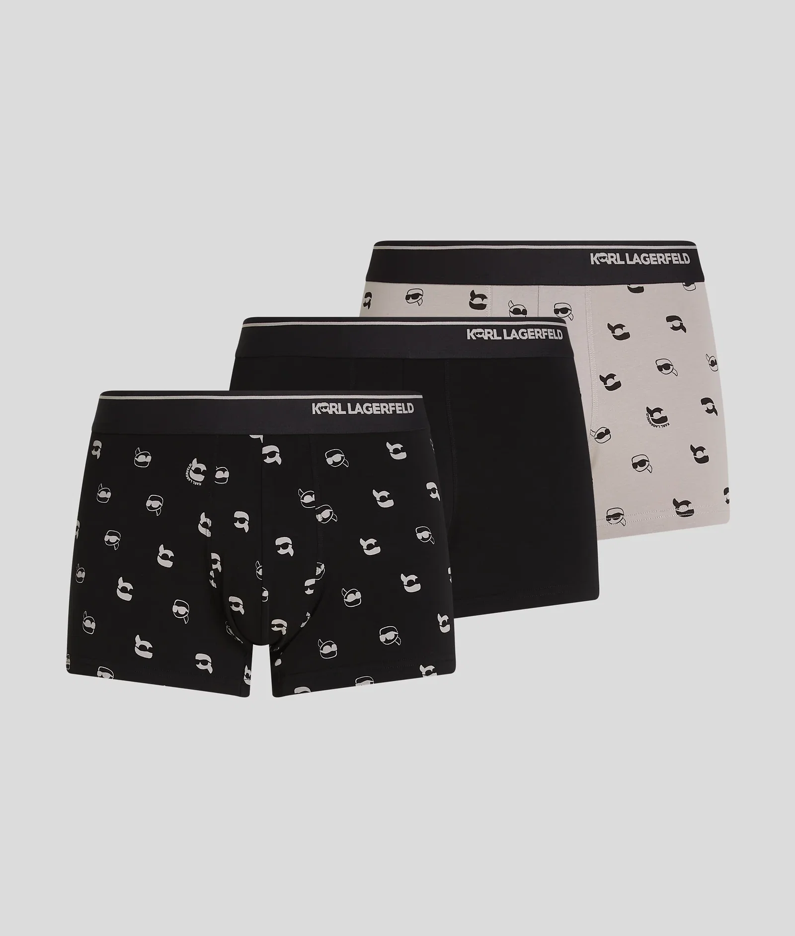 Image of Ikon all-over-print trunks – 3-pack