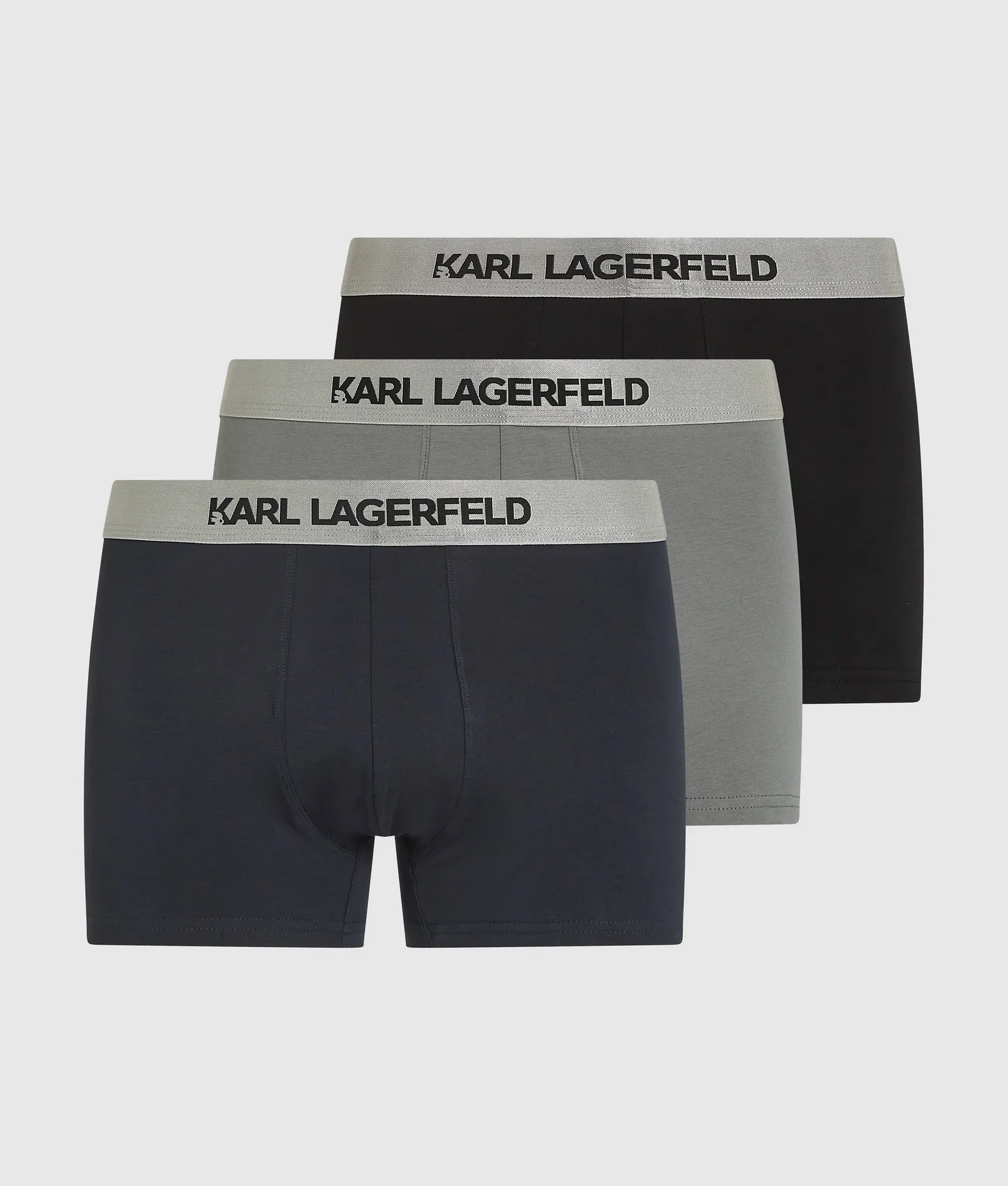 Image of Metallic logo trunks – 3-pack