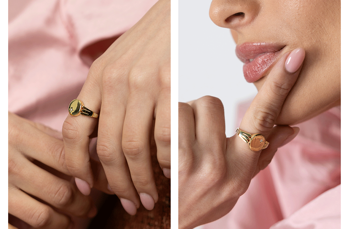 ETCH SIGNET RING