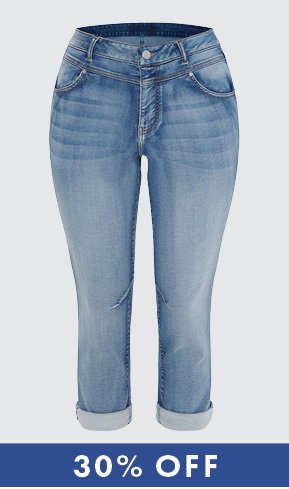 Easy Fit Denim Jean in Light Blue Denim